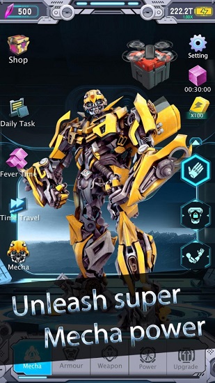 放置變形金剛游戲下載