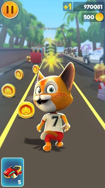 湯姆跑酷貓游戲 v3.0 安卓版 3