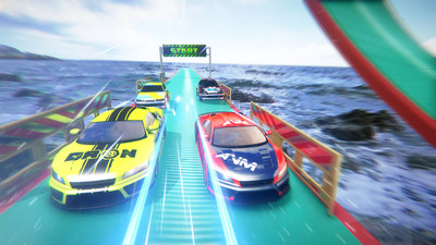 不可能的特技賽車跑車游戲 v1.0 安卓版 2