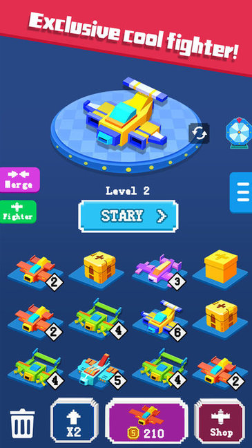 合并戰(zhàn)斗機(jī)手游 v1.0.0 安卓版 0