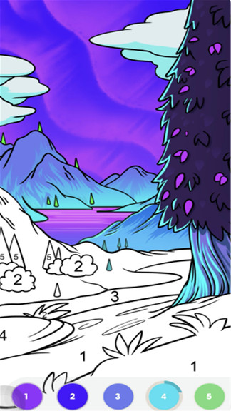 數(shù)字填色繪本 v17.0.0 安卓版 2