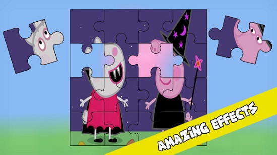 小豬佩奇拼圖游戲下載