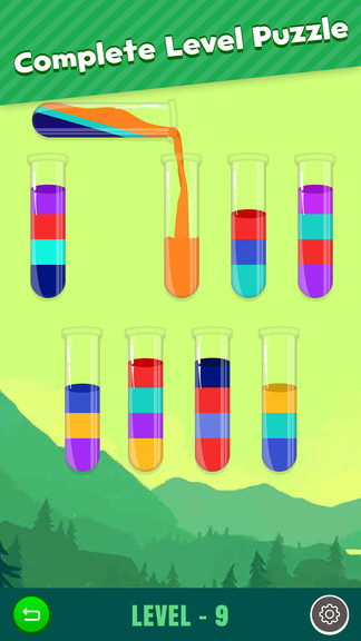 倒水排序大師游戲