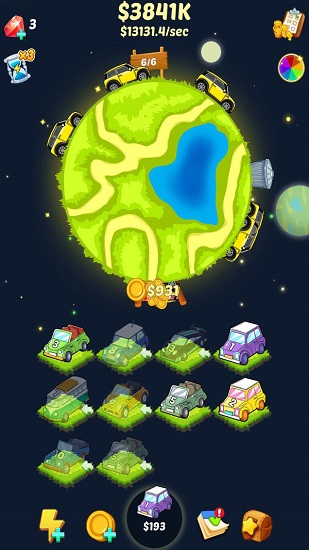 合并夢幻汽車 合并夢幻汽車游戲下載