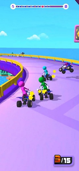 水上卡車瘋狂沖刺正版(雙輪車沖刺) v1.0.5 安卓版 1