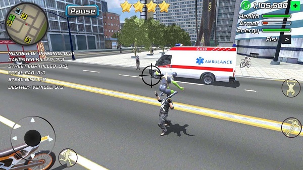 蜘蛛俠繩索英雄綠超人手游 v1.8.5 安卓版 2