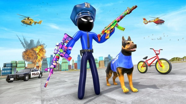 火柴人警察手游 v1.0.1 安卓版 1