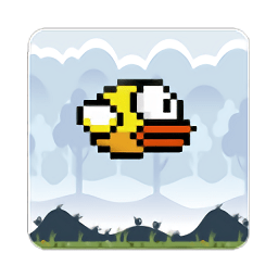 眨眼像素鳥游戲