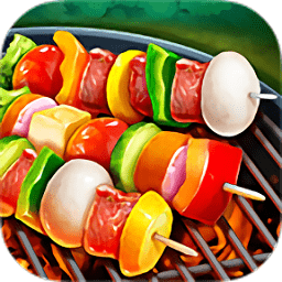 小寶寶開心燒烤