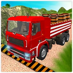 山坡卡車3d游戲