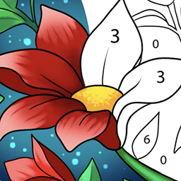 數(shù)字填色繪本