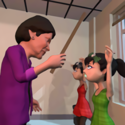 瘋狂的恐怖老師中文版