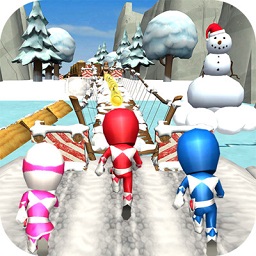 雪地跑酷小游戲