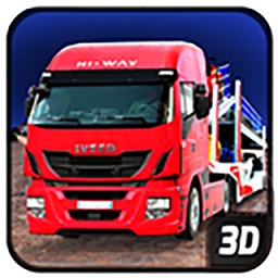 汽車(chē)運(yùn)輸車(chē)3d