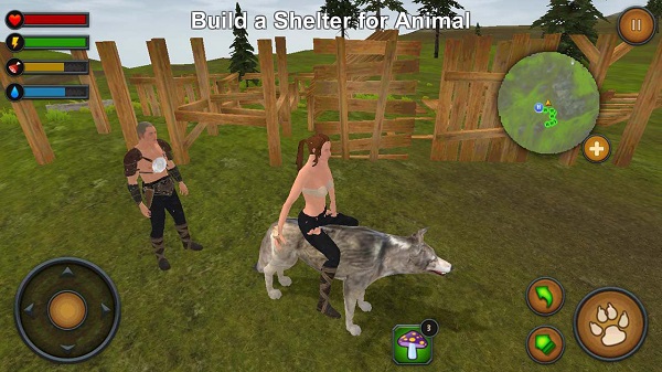 森林生存馴服動(dòng)物游戲