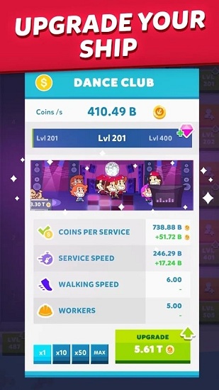 放置游輪大亨游戲 v1.1.0 安卓版 2