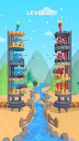 火柴人塔防战游戏 火柴人塔防战官方版