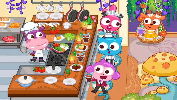 泡泡小鎮(zhèn)餐廳游戲 泡泡小鎮(zhèn)餐廳手游下載