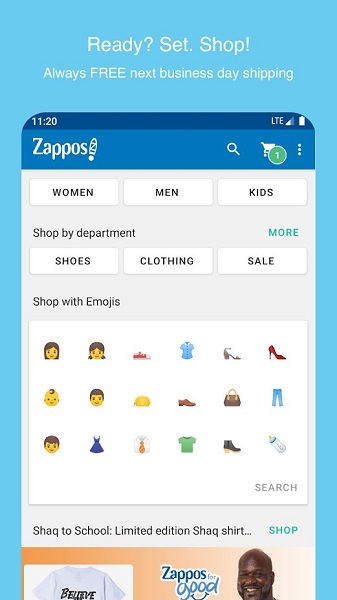 zappos網(wǎng)購平臺(tái) v10.5.0 安卓最新版 2