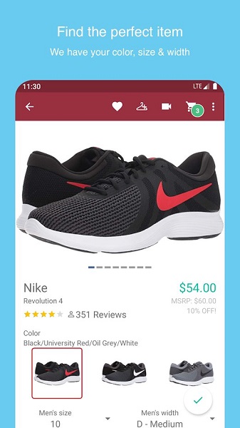zappos網(wǎng)購平臺(tái) v10.5.0 安卓最新版 3