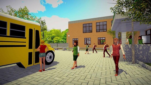 學校女孩模擬器高中游戲 v1.0.1 安卓最新版 3