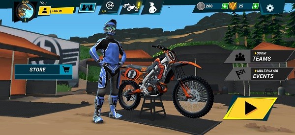 瘋狂技能越野摩托車3游戲 v1.0.1 安卓版 0