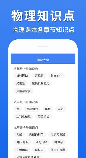 初中物理大全 初中物理大全app