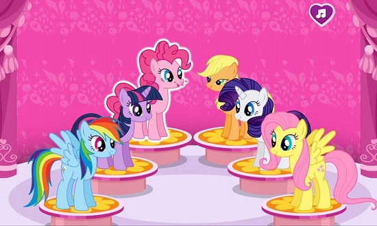 小馬寶莉購(gòu)物換裝游戲下載