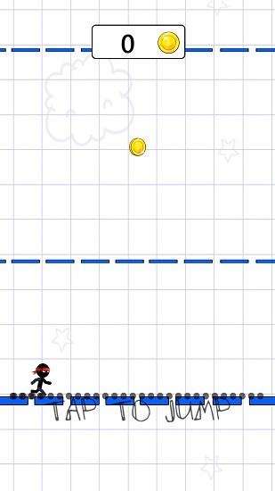 火柴人涂鴉跳躍游戲 v1.0 安卓版 1
