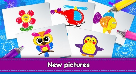 儿童色彩绘画 儿童色彩绘画游戏