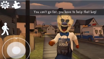 恐怖冰淇淋警察游戲