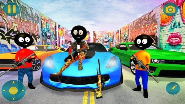 火柴人城市特工游戲 火柴人城市特工手機游戲下載