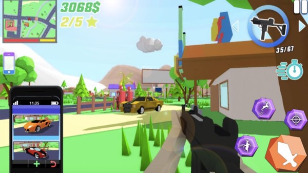 沙雕鹿神偷模擬手游 v1.1 安卓版 0