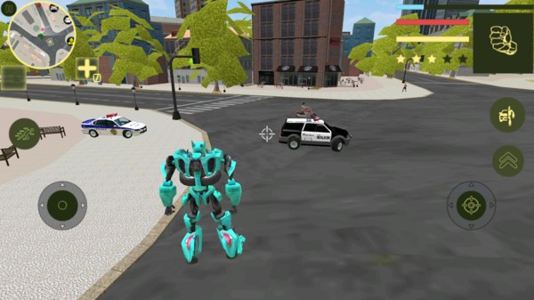 飛行汽車戰(zhàn)斗機器人游戲下載