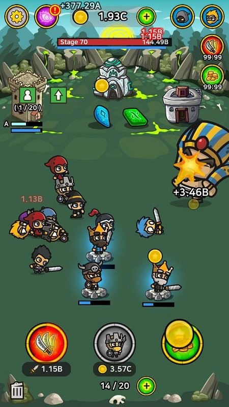 放置戰(zhàn)斗英雄游戲 v1.0.37 安卓版 2