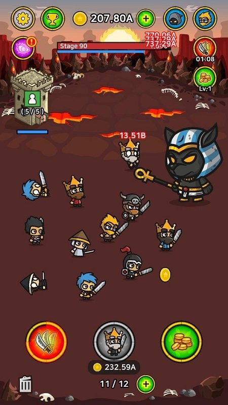 放置戰(zhàn)斗英雄游戲 v1.0.37 安卓版 3