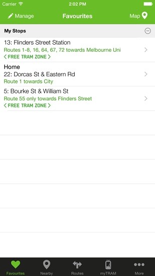 tram tracker墨爾本實(shí)時(shí)到達(dá)信息 v1.11.1 安卓版 2