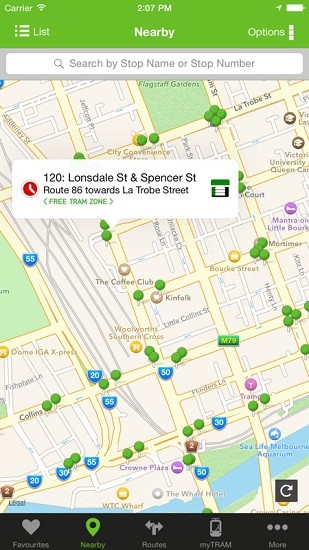 tram tracker墨爾本實(shí)時(shí)到達(dá)信息 v1.11.1 安卓版 3