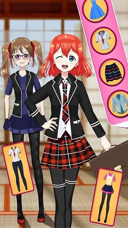 櫻色校園女孩手機(jī)版 v1.0 安卓版 1