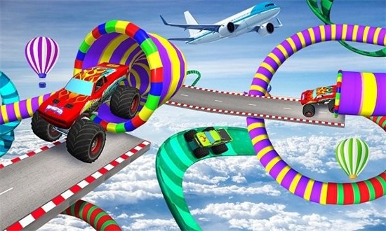怪獸車特技挑戰(zhàn)塞游戲 v1.0 安卓版 0