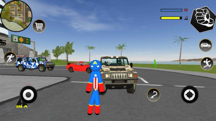 火柴人蜘蛛俠模擬手游 v1.7 安卓版 2