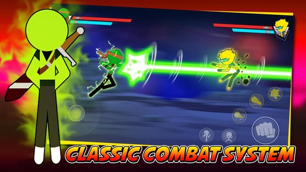 火柴人英雄格斗小游戲 v1.2 安卓最新版 0