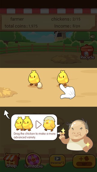 雞農(nóng)場(chǎng)大亨 v2.1 安卓版 2