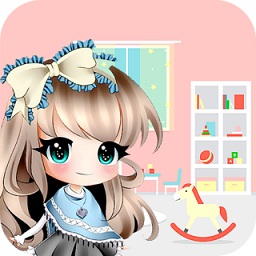 少女布置房間裝飾