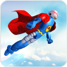 飛行英雄城市戰(zhàn)斗游戲(Flying Superman Robot Transform Car)