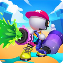 噴射勇士無(wú)限金幣與鉆石的游戲版(Paint Warrior)