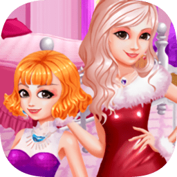 冰雪公主裝扮沙龍游戲