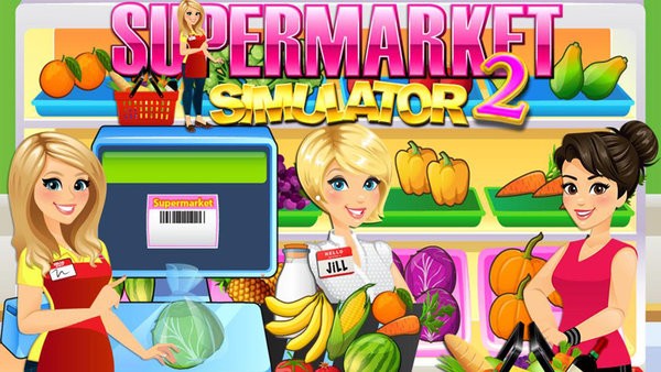 超市女孩收銀員手機游戲