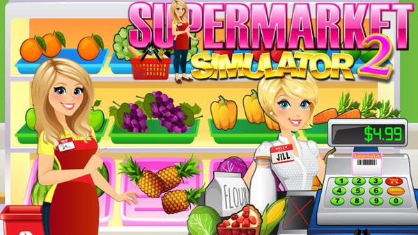 超市女孩收銀員游戲下載
