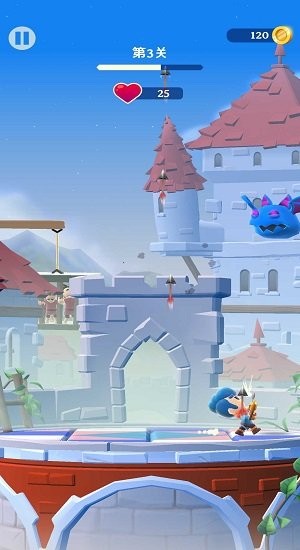 爆炸弓箭手游戲